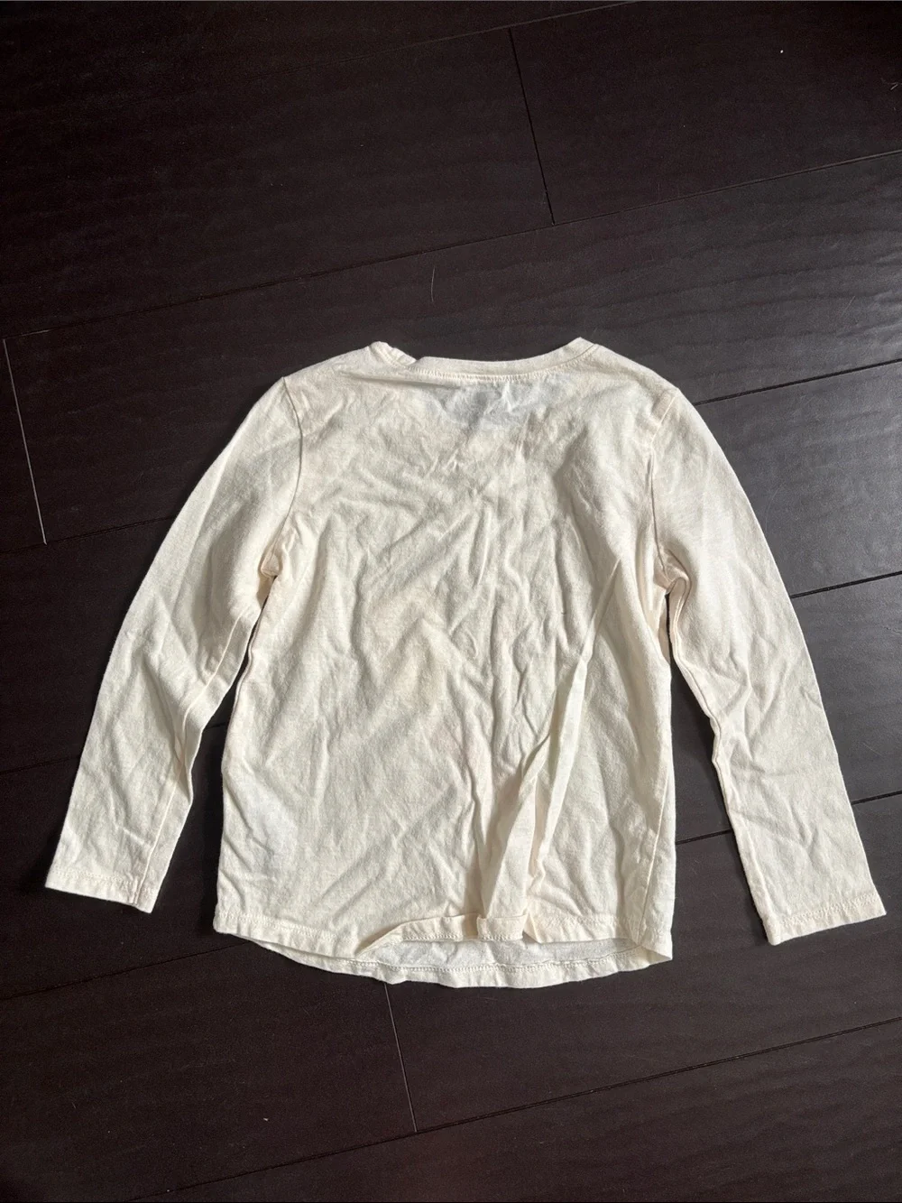 Old Navy Navy Long Sleeve Tee with Create & Multicolor 